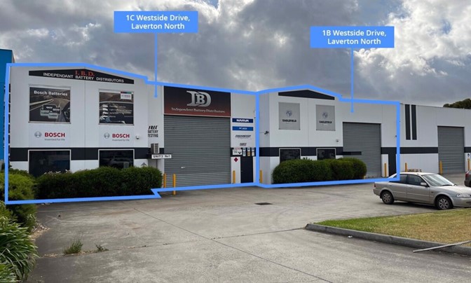 Industrial For lease 1B 1C Westside Drive LAVERTON NORTH VIC