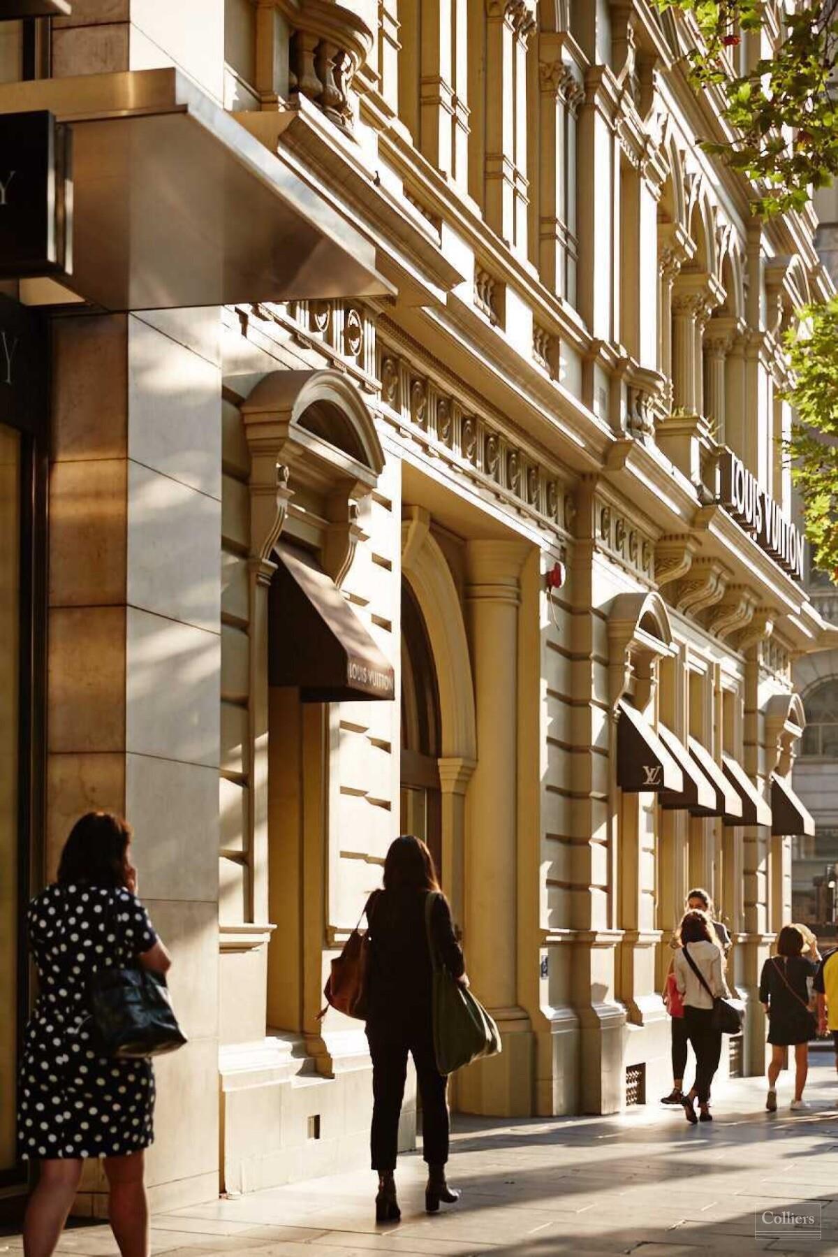 Louis Vuitton building: Melbourne Collins Street landmark for sale