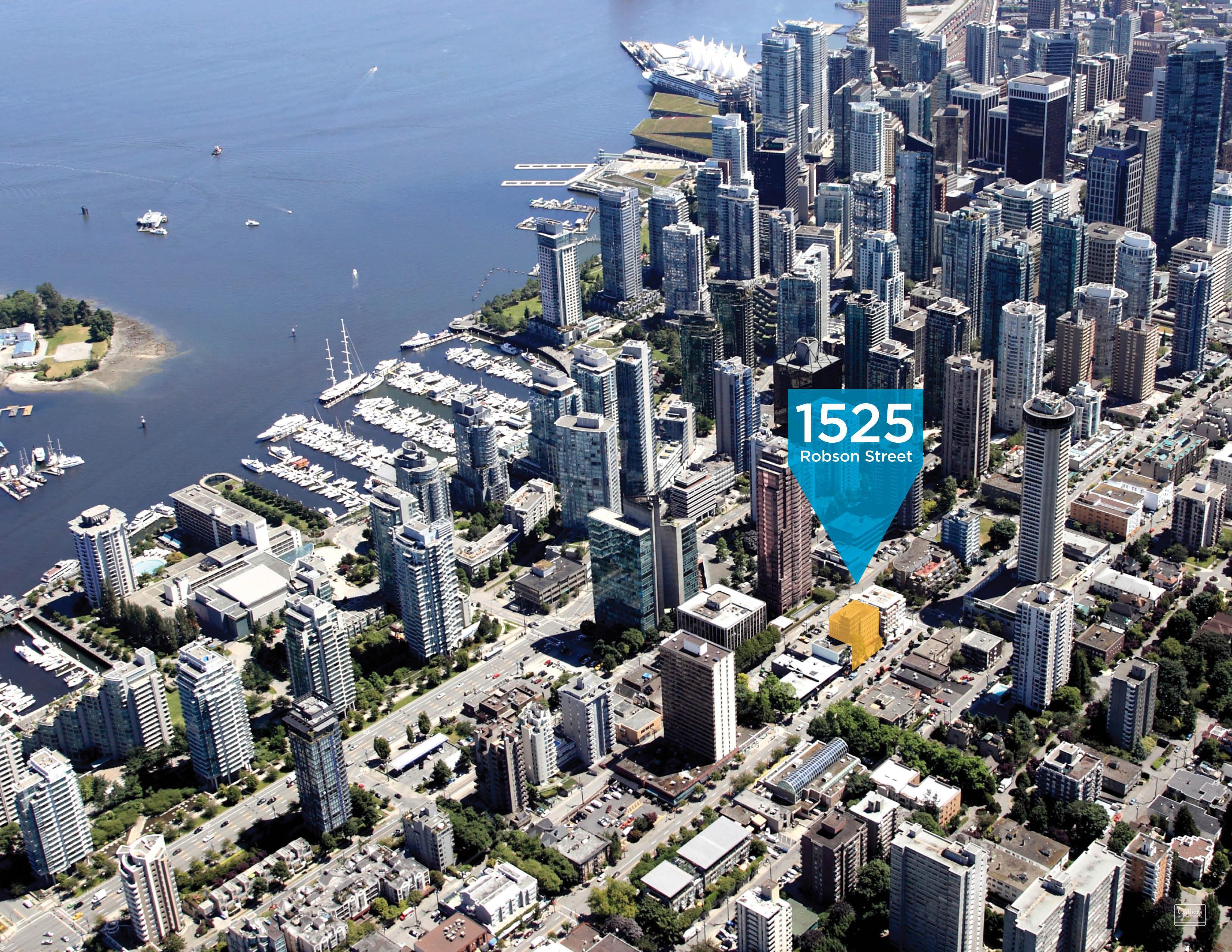 Land For Sale 1525 Robson Street Vancouver British Columbia