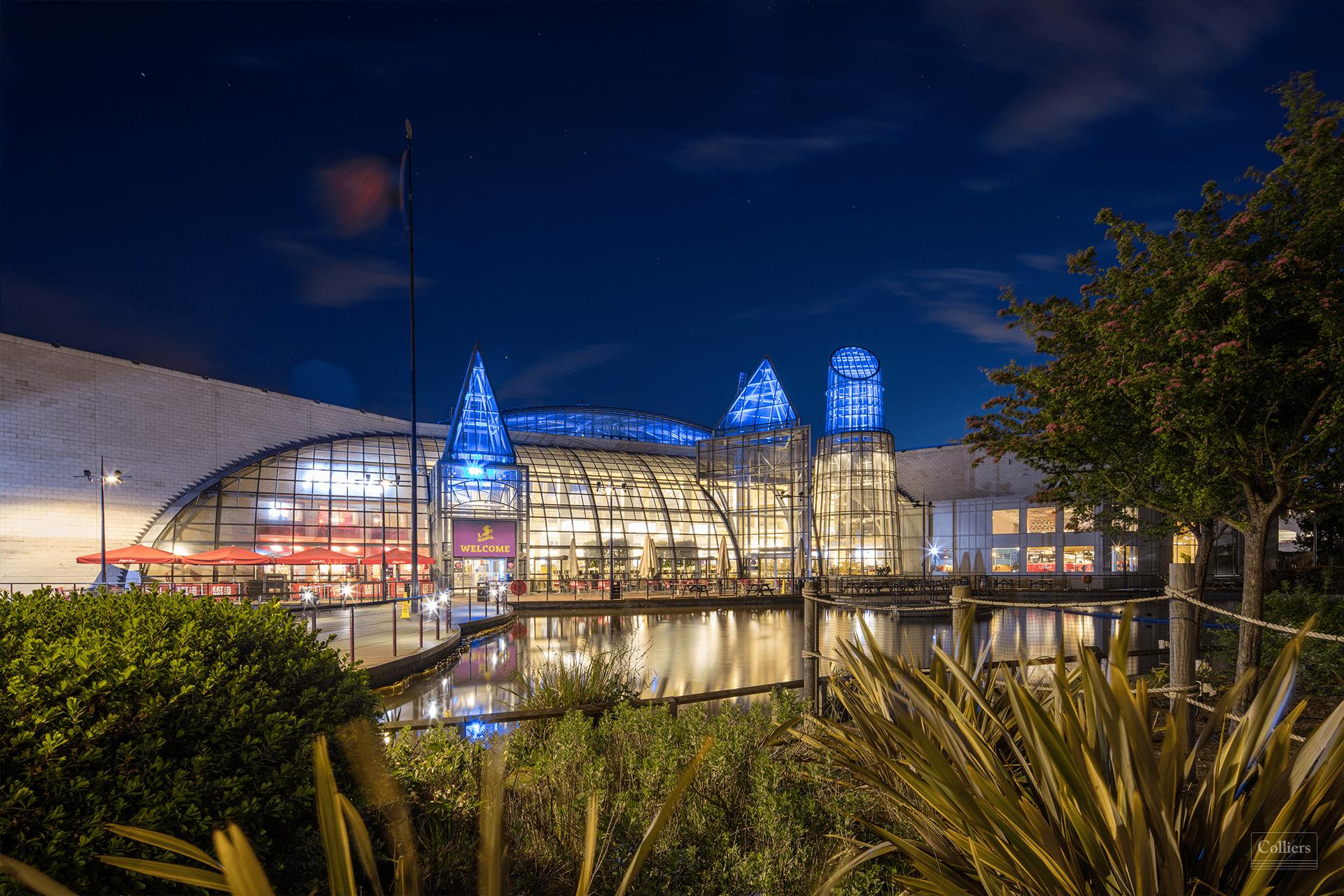 Blue Water Shopping Centre Logo