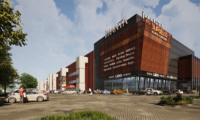 Tirdzniecības telpas IZNOMĀ — 3 Kurzemes prospekts Riga, Imanta ...