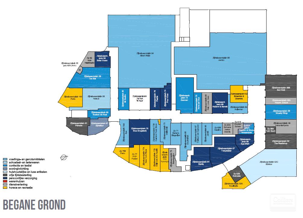 Map Of Westchester Mall Retail For Lease — Zijdelwaardplein 78-78A Uithoorn, 1422 Dn | Netherlands  | Colliers