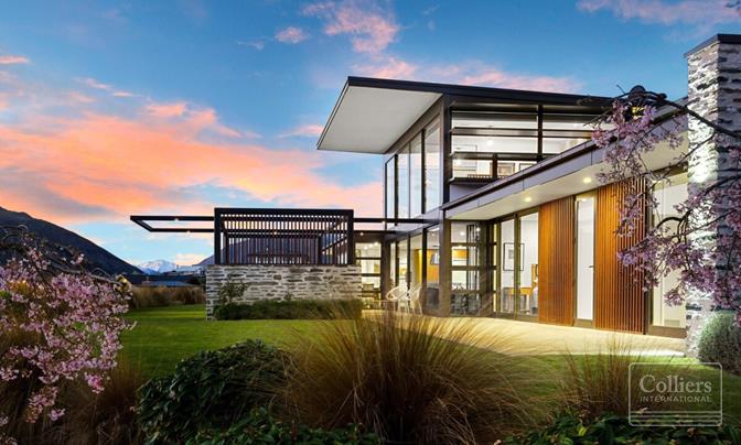 Architectural Elegance with Commanding Lake Views