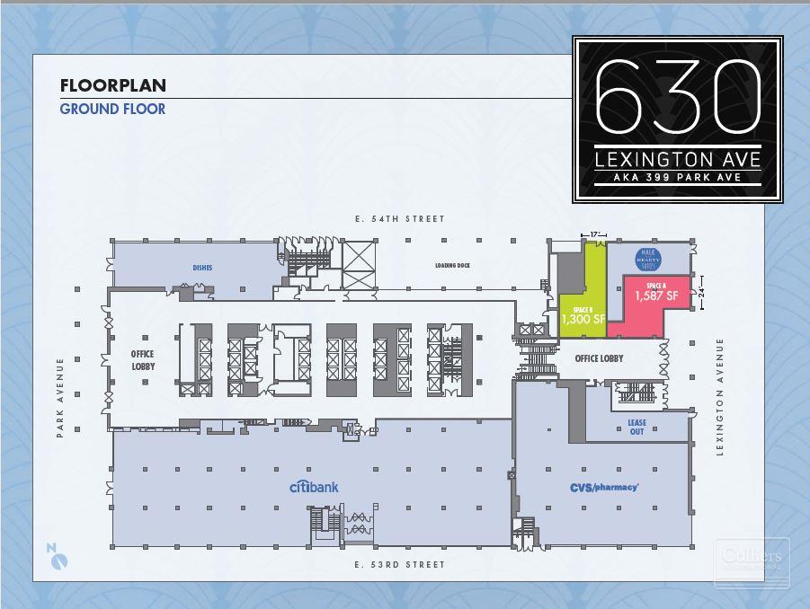 Retail For Lease 630 Lexington Avenue New York Ny 10022