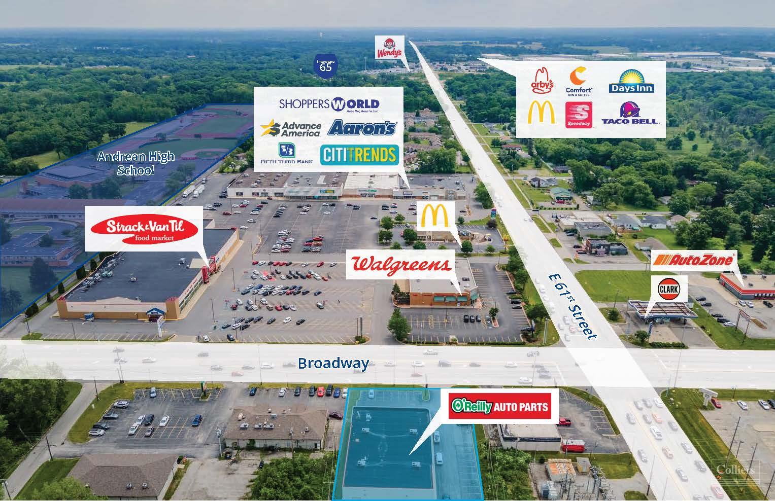 Retail For sale — 6060 Broadway Merrillville, IN 46410 | United States |  Colliers