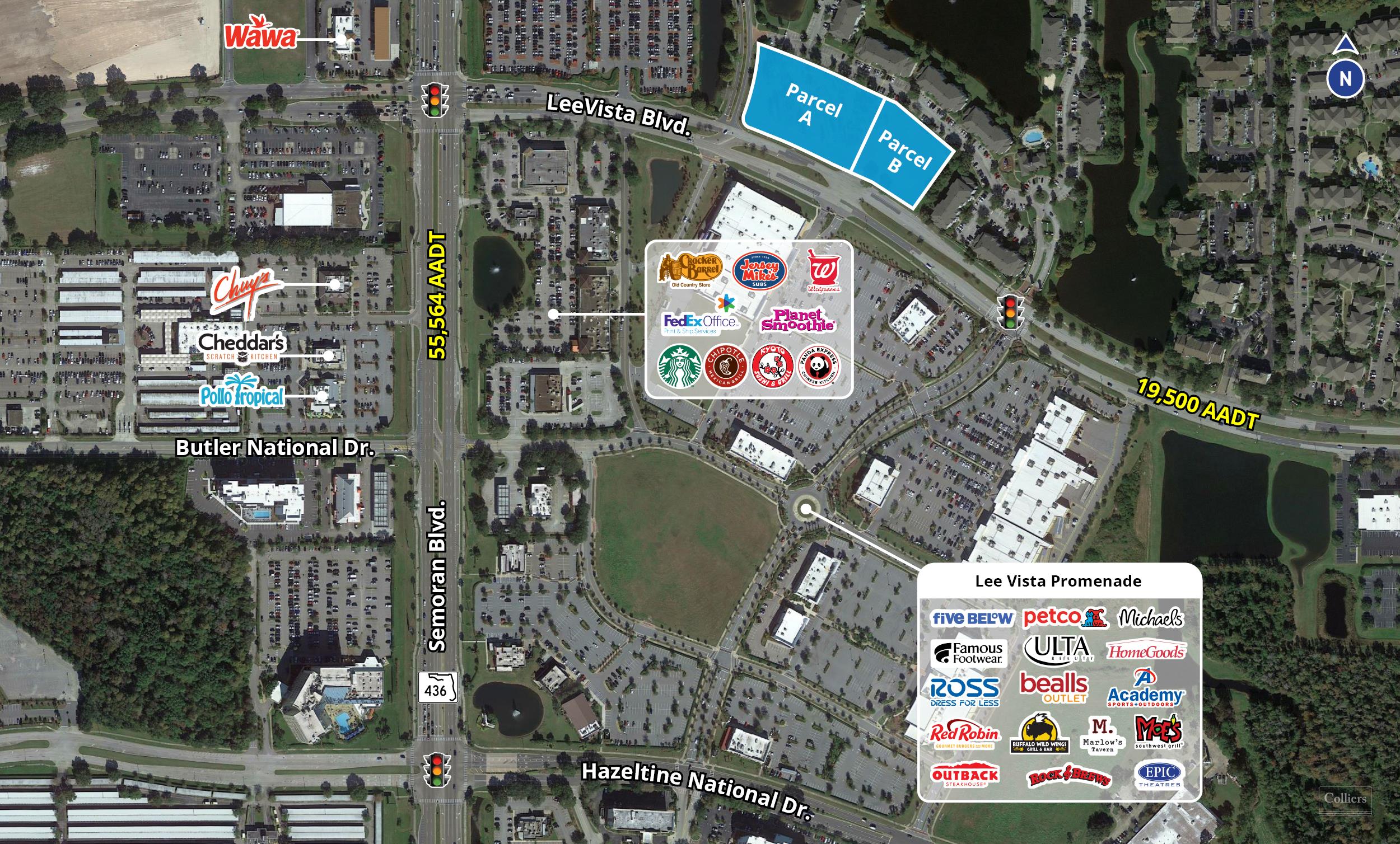 Retail For Lease — Lee Vista Blvd & FL-436, Orlando, FL 32812, USA | United  States | Colliers