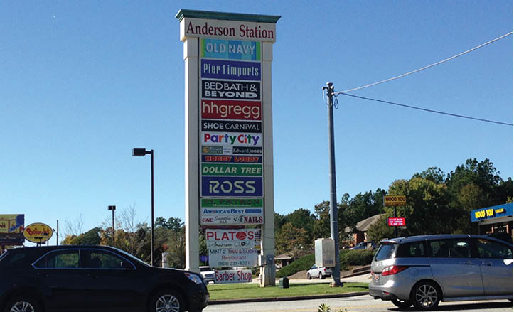Retail For Lease Clemson Boulevard Anderson South Carolina