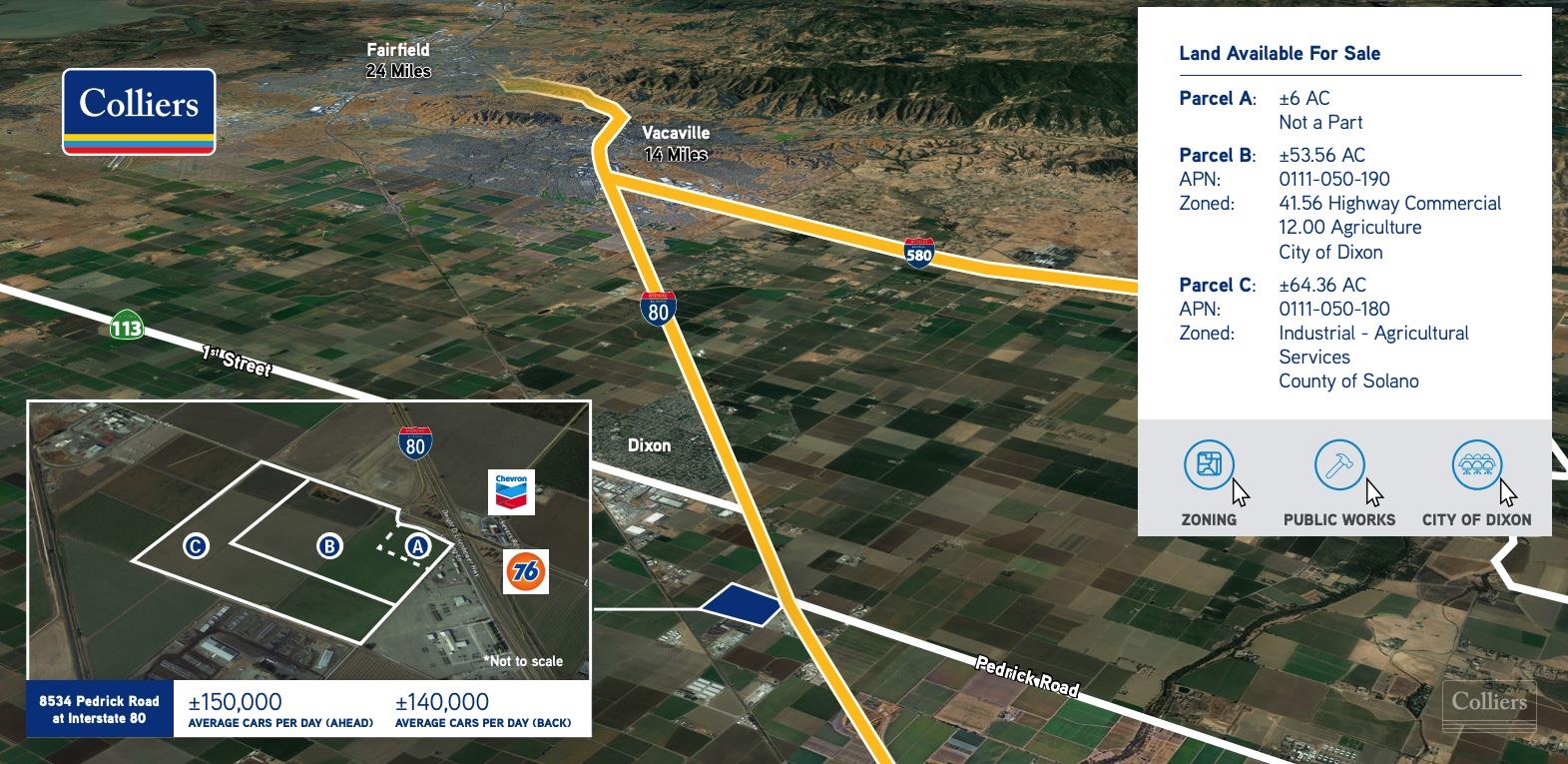 Land For sale — 8534 Pedrick Rd, Dixon, CA 95620 | United States | Colliers