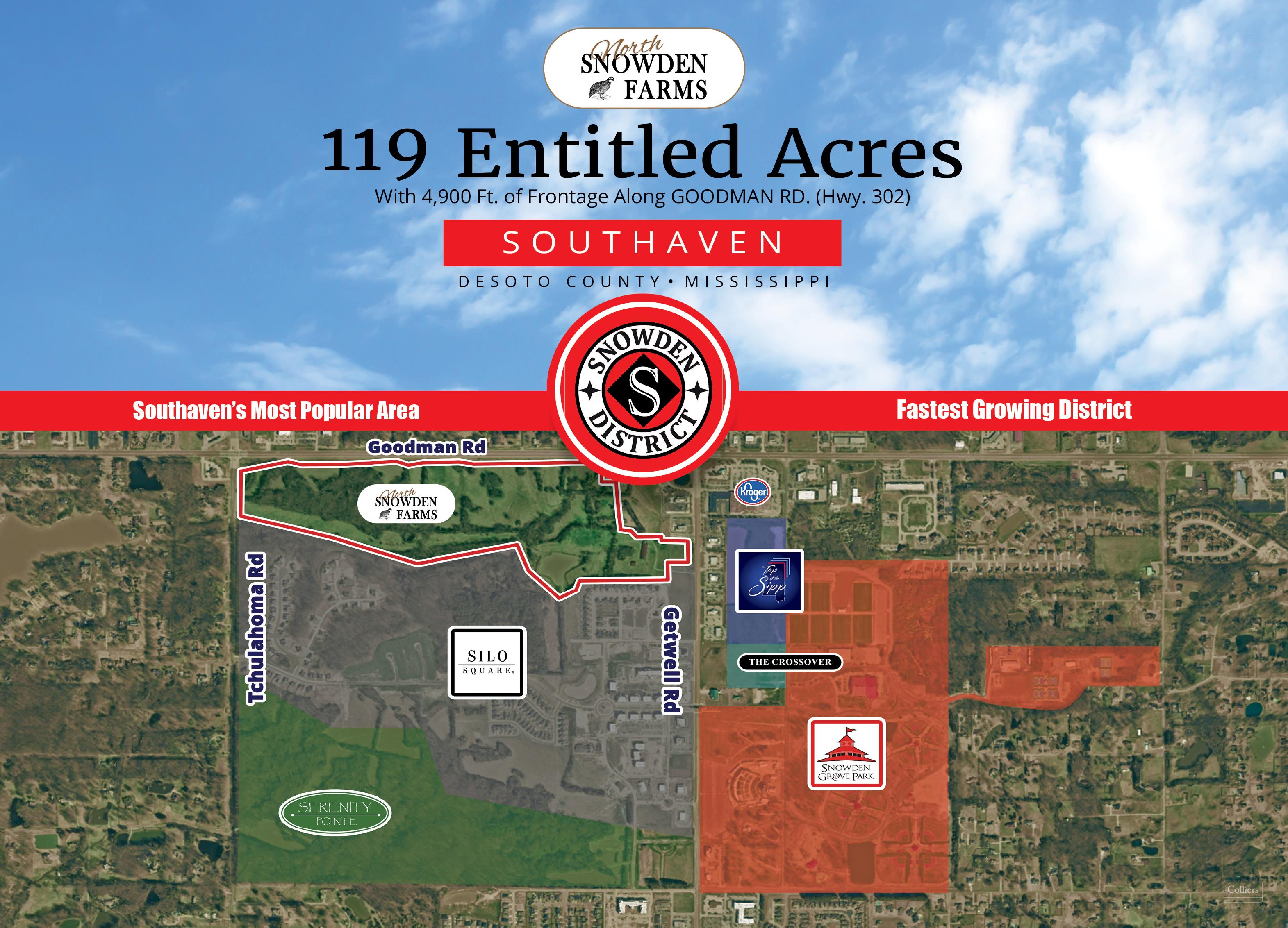 Land For sale — Goodman Rd E & Getwell Rd, Southaven, MS 38672, USA ...