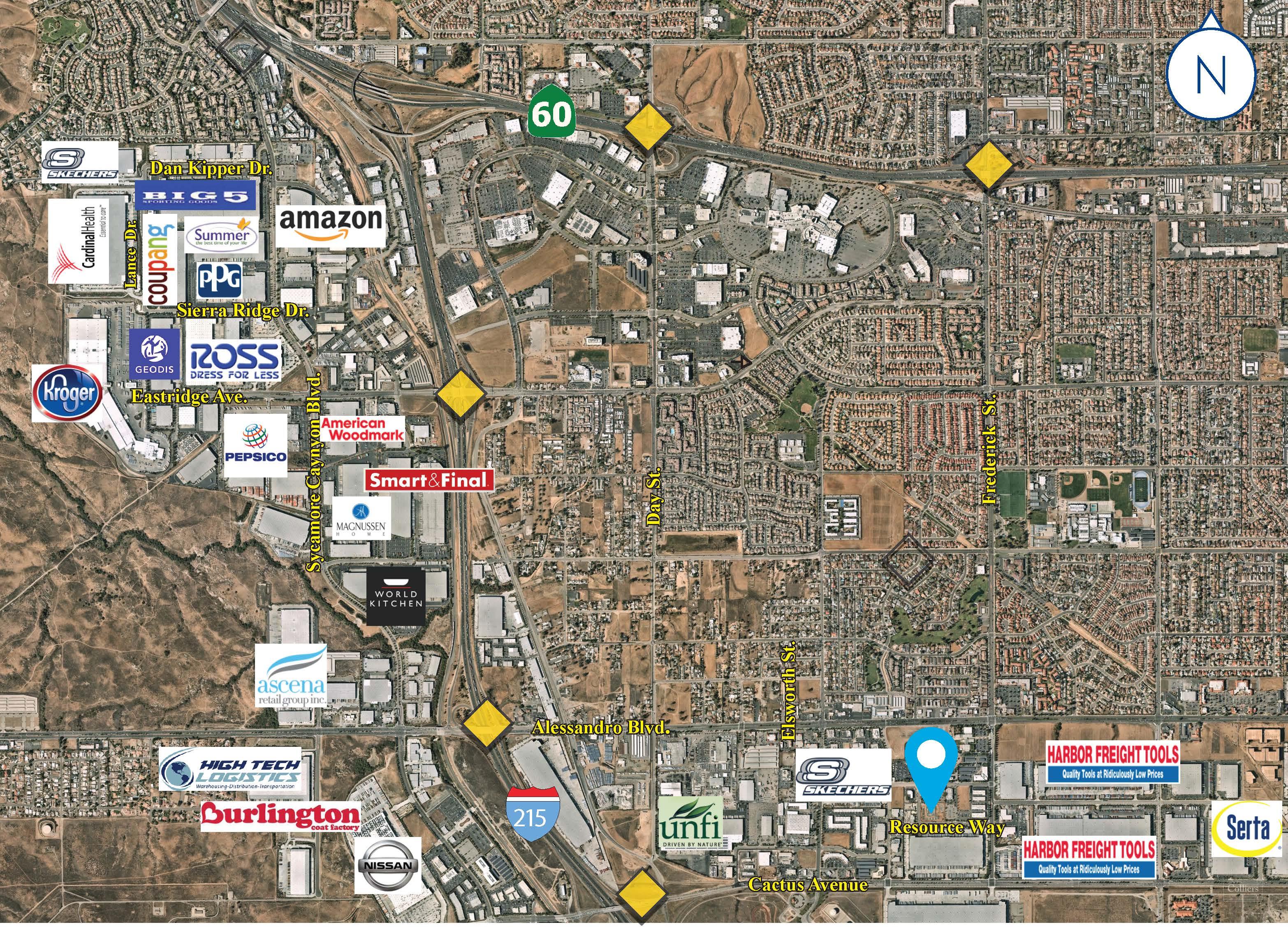 Industrial For Lease 22830 Resource Way Moreno Valley CA