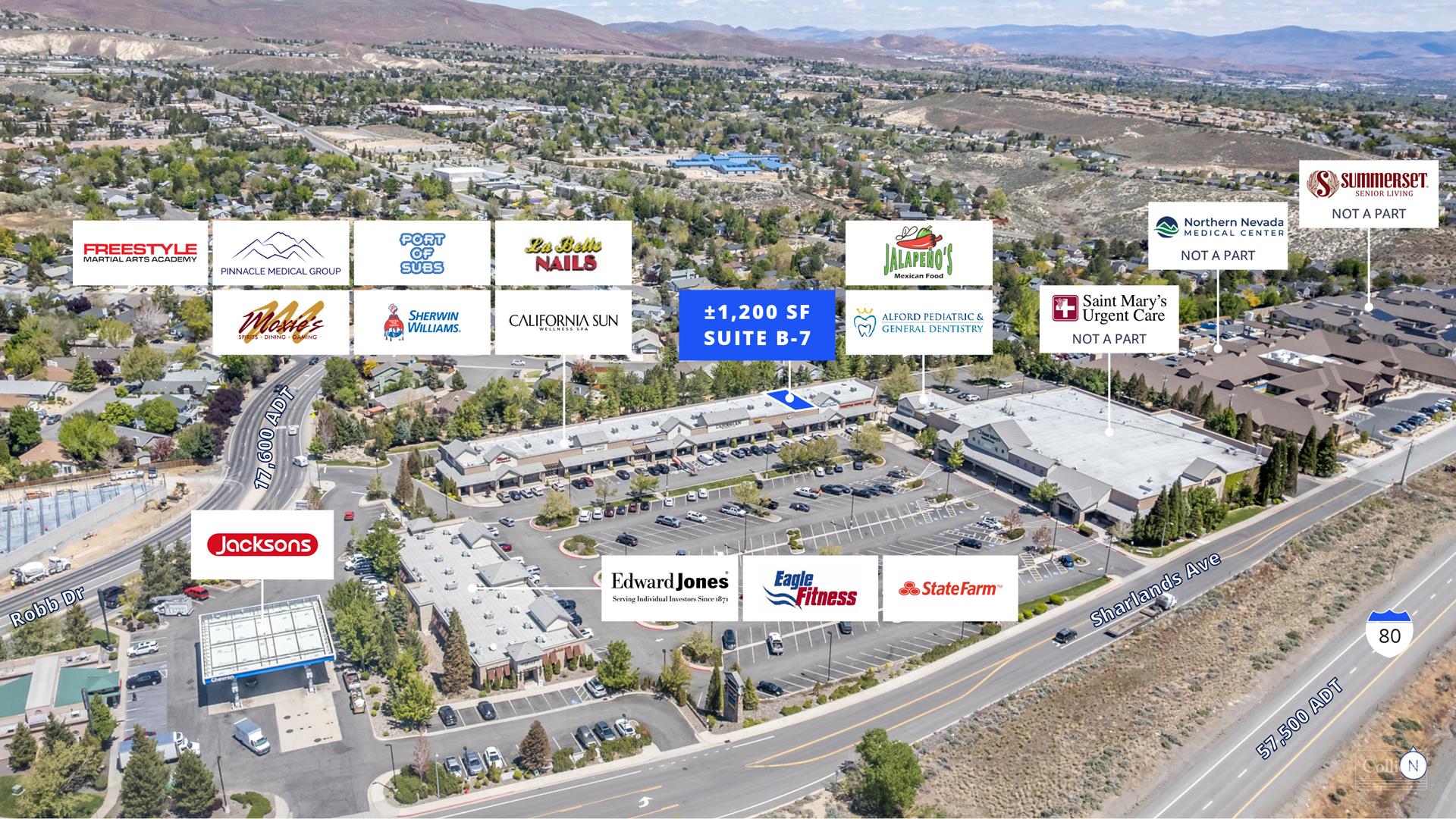 Retail For Lease — 6265 Sharlands Ave., Reno, NV 89523, USA | United ...