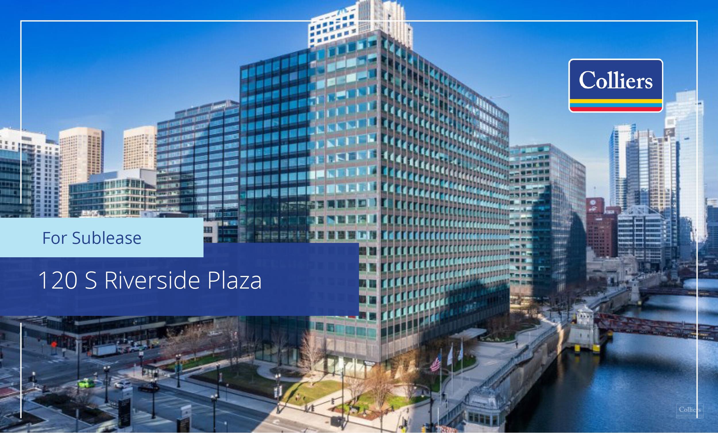 Office For Sublease — 120 S Riverside Plaza, Chicago, IL 60606, USA ...