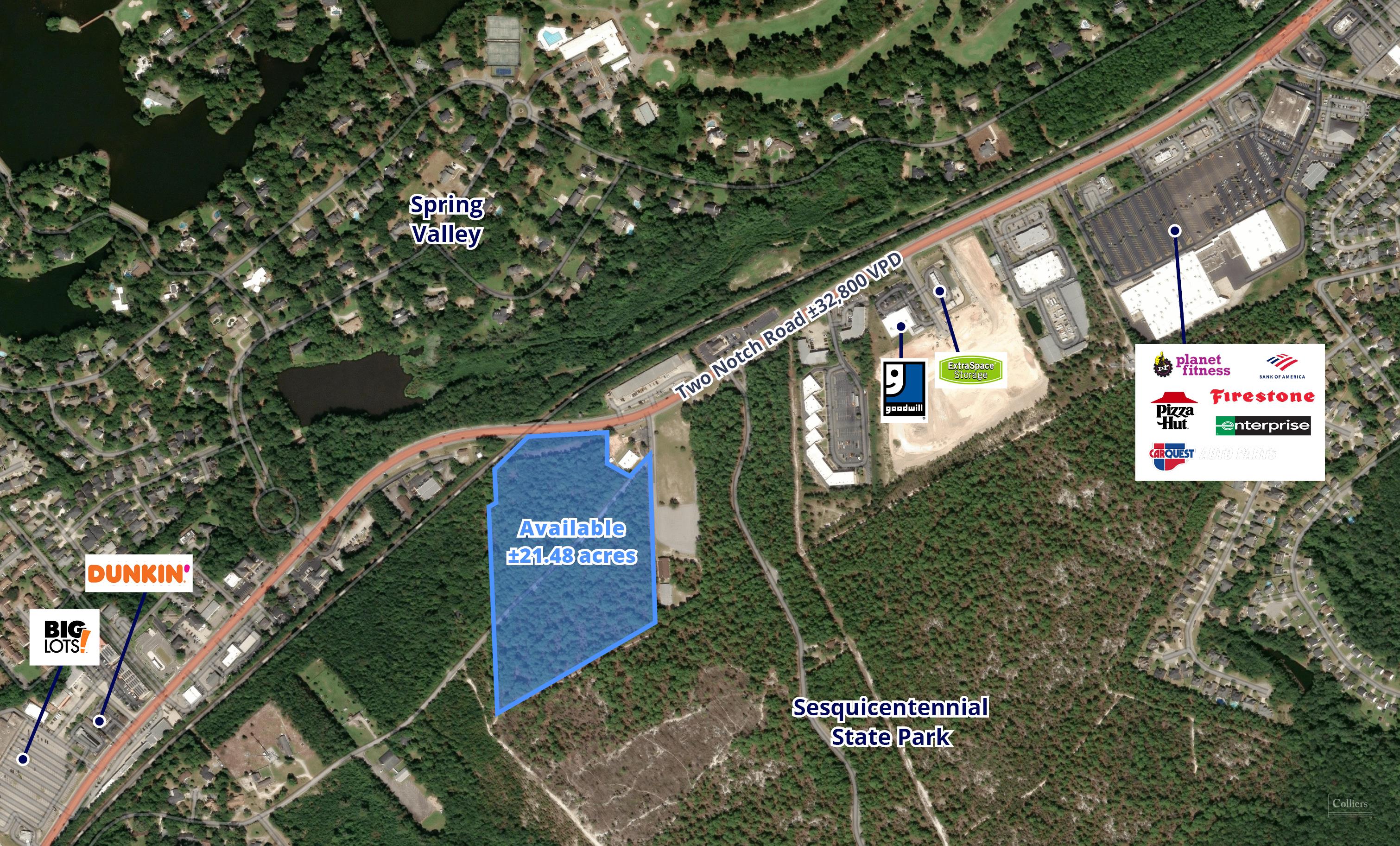 Land For sale — Two Notch Rd, Columbia, SC 29223, USA | United States ...