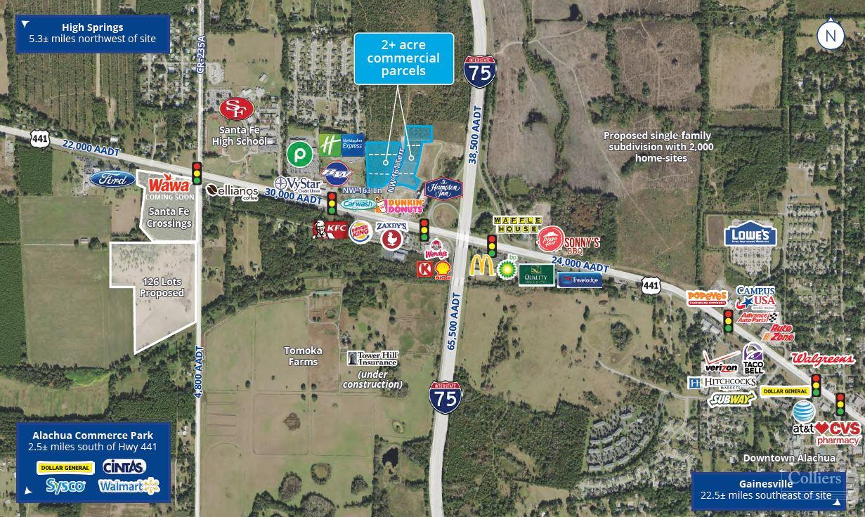 Land For sale — 15900 & 16000 Block NW 163rd Ln, Alachua, FL