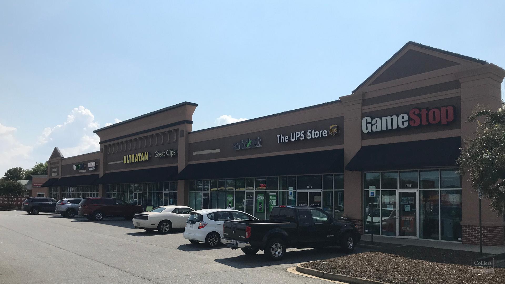 Retail For Lease 1411 West Floyd Baker Blvd Gaffney South