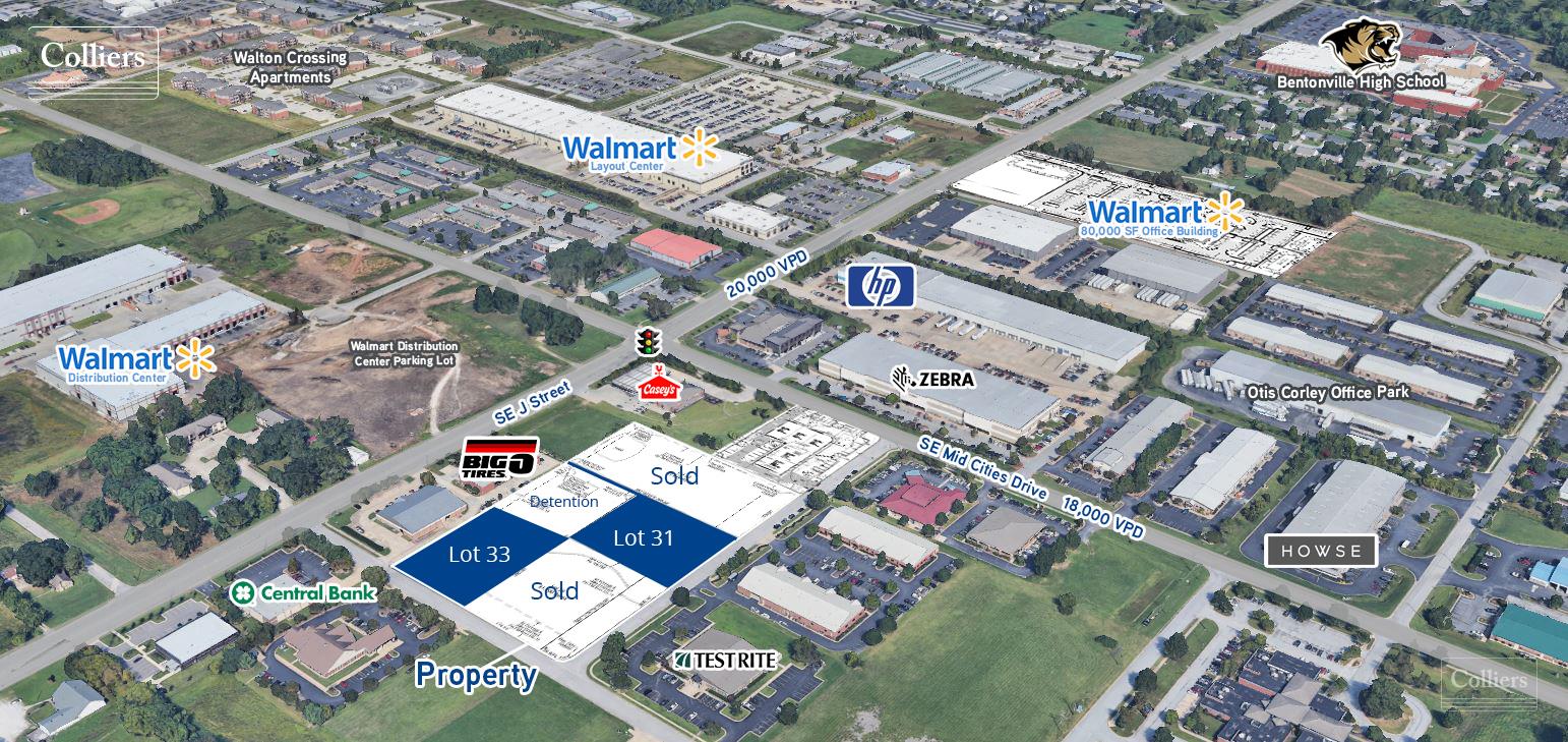 Land For sale — Mid Cities Crossing Bentonville, AR 72712 | United States |  Colliers