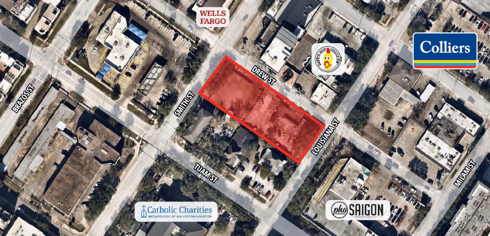Land For sale — 2802 Louisiana St & 600 Tuam St, Houston, TX 77006, USA ...