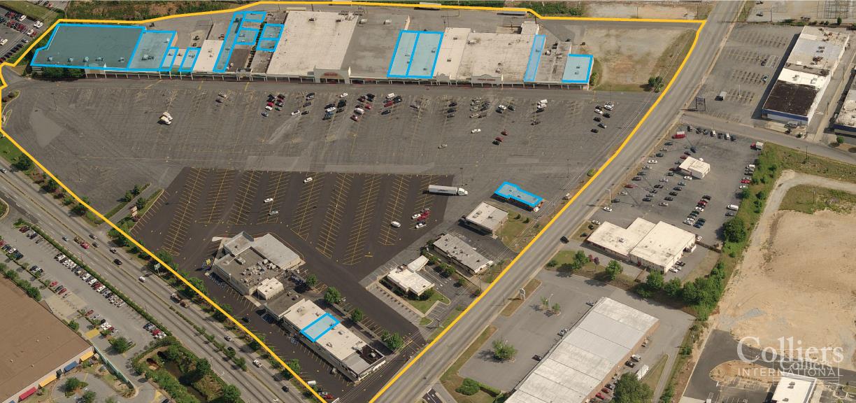 Spartanburg Shopping Center Space For Lease