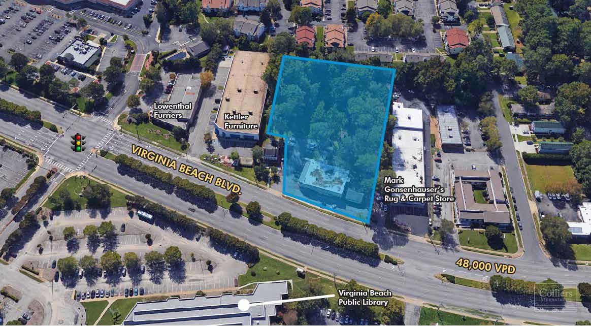 Retail For Sale 4135 4145 Virginia Beach Boulevard Virginia