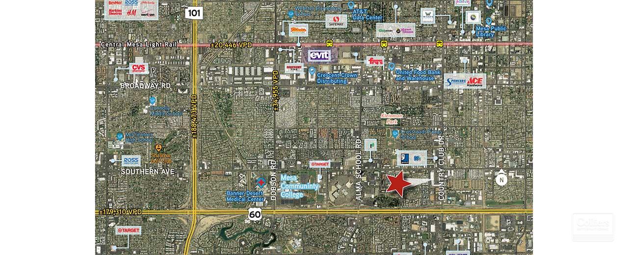 Retail For Lease Southern Sunset Plaza Swc Country Club Dr
