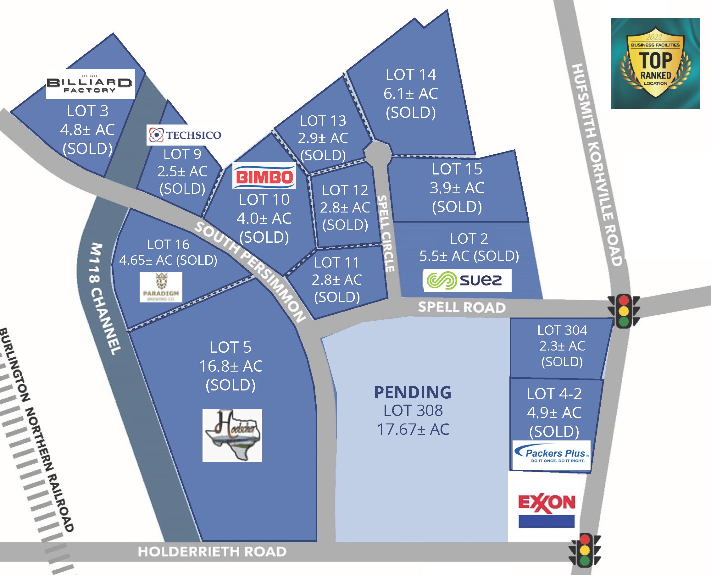 Land Sold NWC Quadrant Holderrieth Hufsmith Kohrville Tomball